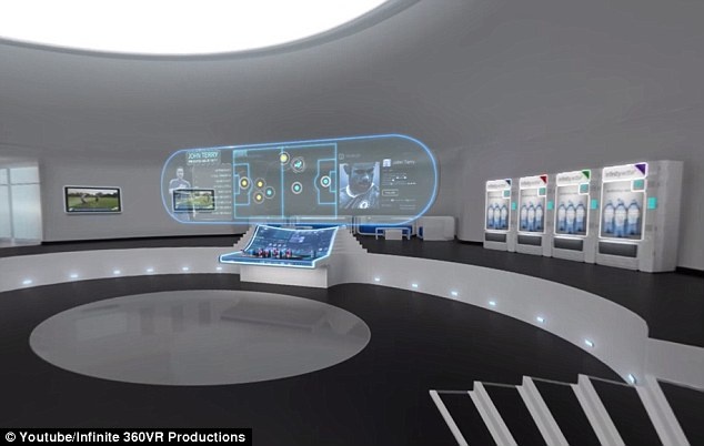 terry dạy bóng đá qua công nghệ thực tế ảo ảnh 2 terry day bong da qua cong nghe thuc te ao anh 2