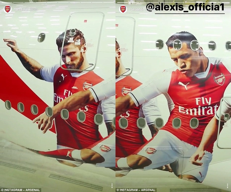 Arsenal mua máy bay mới ảnh 2 Arsenal mua may bay moi anh 2