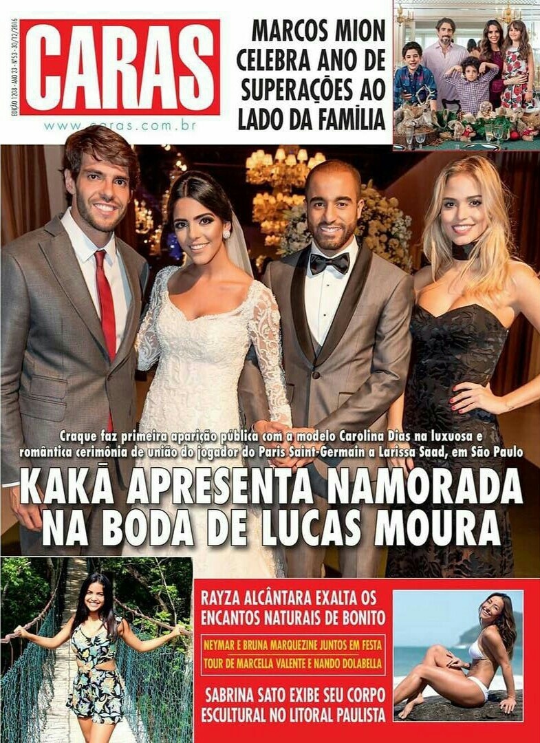 Khoanh khac ngot ngao cua Kaka va ban gai moi anh 1