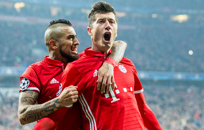 Bayern vui dap Arsenal 5-1 tren san nha hinh anh