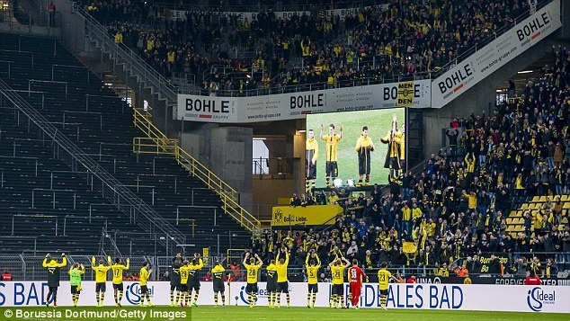 Dortmund thi đấu với khán đài trống vì án phạt ảnh 9 Dortmund thi dau voi khan dai trong vi an phat anh 9