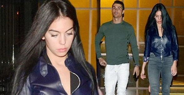 Ronaldo sanh dieu dua ban gai di an toi hinh anh