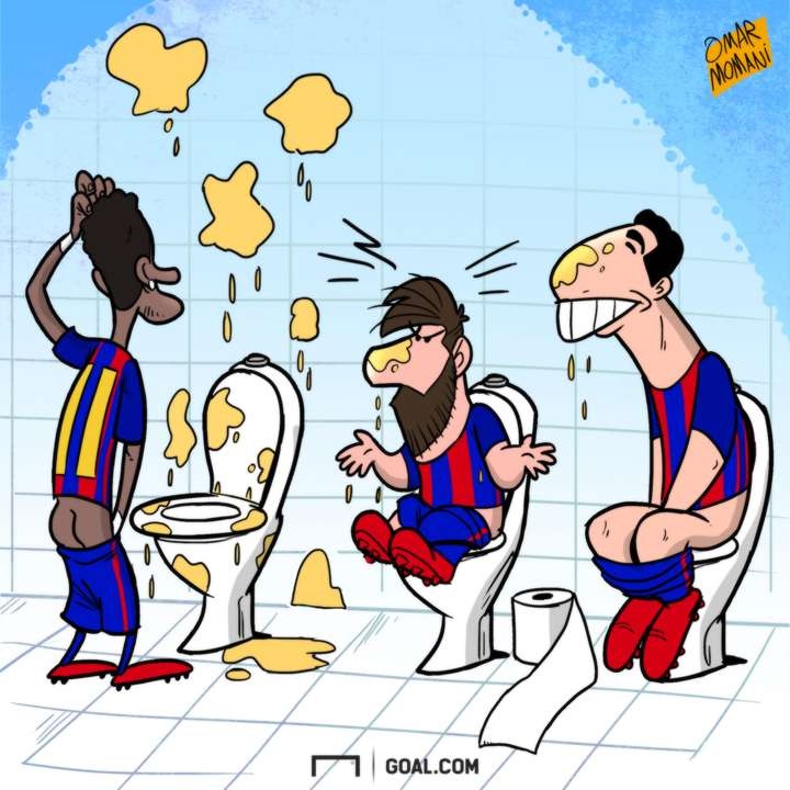 Hi hoa thoi quen khac la cua Messi va Suarez anh 1