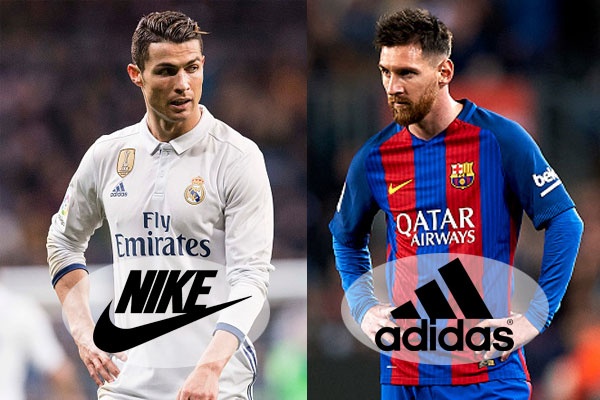 So sanh doi hinh sieu sao cua Nike va Adidas hinh anh