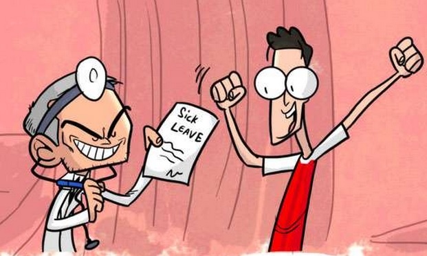 Hi hoa Mourinho xui Oezil cao benh de den MU hinh anh