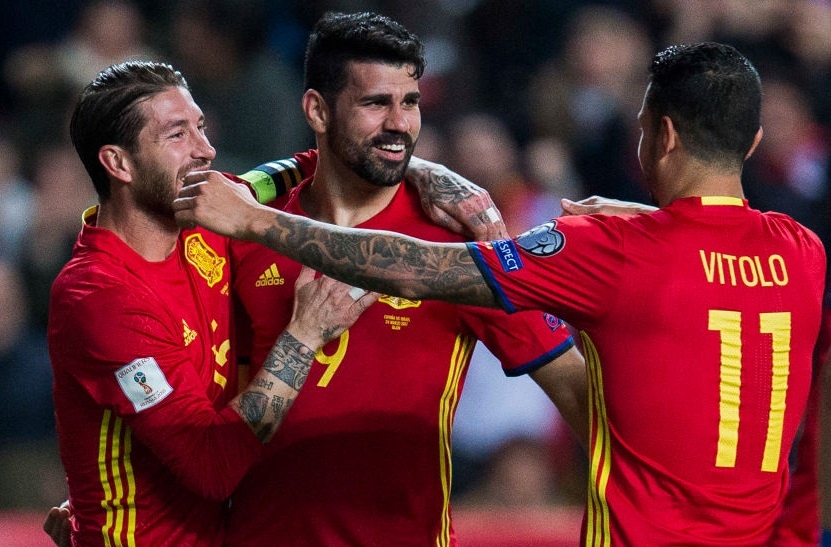 Silva, Costa toa sang giup Tay Ban Nha de bep Israel hinh anh