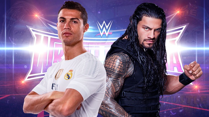 Ronaldo, Messi la ai trong the gioi cua cac do vat WWE? hinh anh