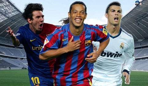 Messi, Ronaldinho sanh vai o doi hinh 8x vi dai nhat lich su bong da hinh anh
