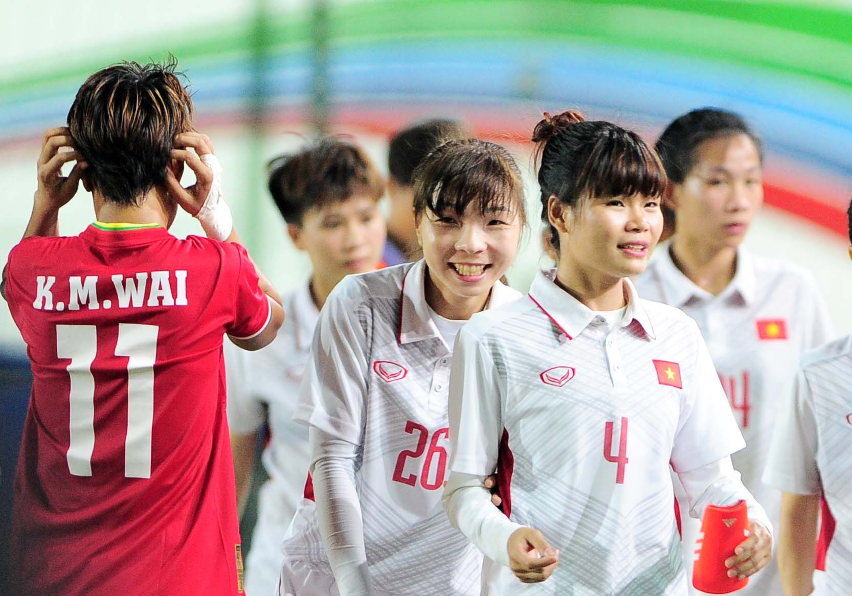 Ghi 27 ban, DT nu Viet Nam du Asian Cup 2018 day thuyet phuc hinh anh