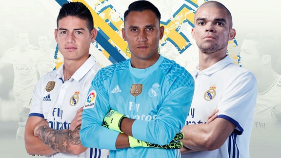 James Rodriguez va 5 ngoi sao Real nen ban he nay hinh anh
