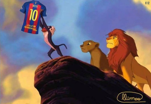 ảnh chế màn ăn mừng của Messi ảnh 3 anh che man an mung cua Messi anh 3