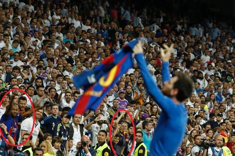 Real trung phat nguoi nhuong ve cho fan Barca anh 1