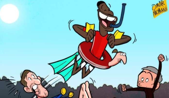 Hi hoa Rashford hoa kinh ngu vuot mat Michael Phelps hinh anh