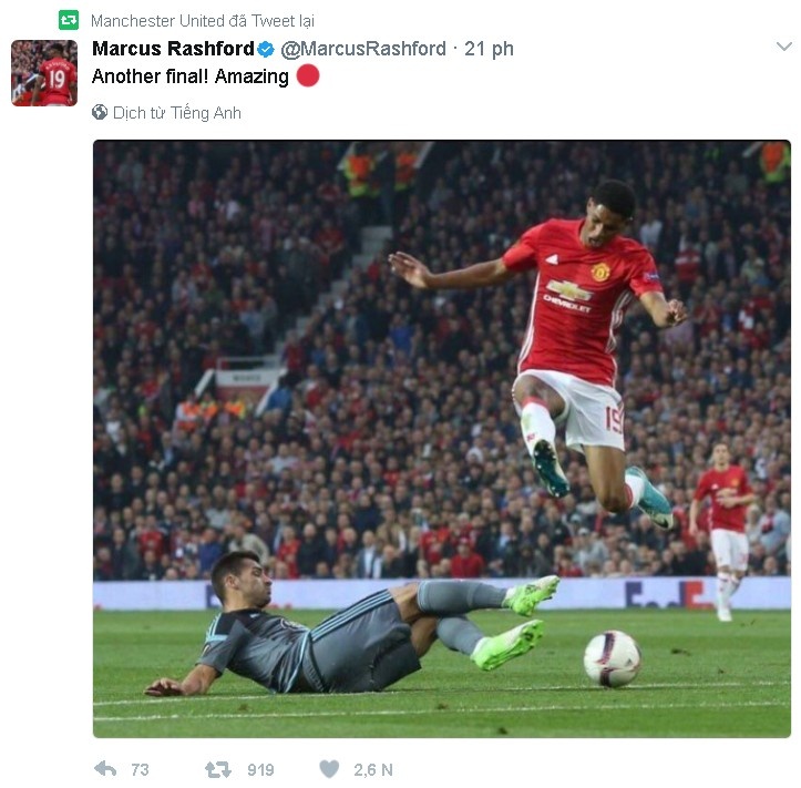 Cau thu MU khoe chien cong tren mang xa hoi anh 4