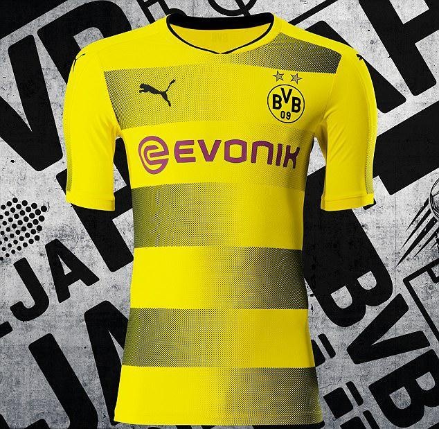 Dortmund,  Bayern cong bo ao dau moi anh 1