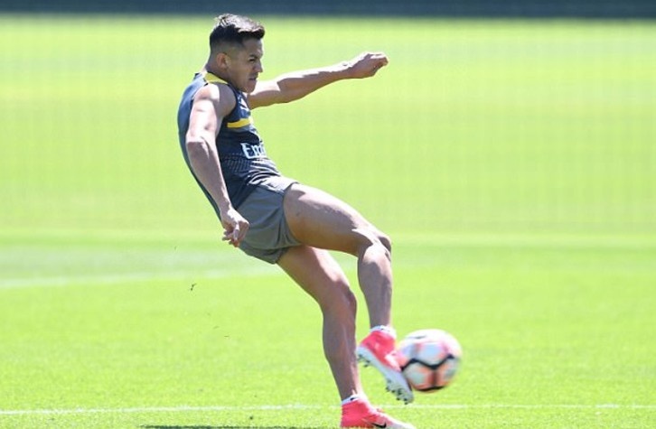 Sanchez tro tai lam thu mon truoc them chung ket FA Cup hinh anh