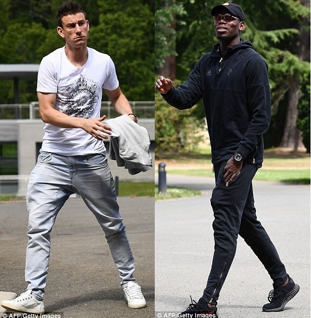 Pogba hội quân cùng tuyển Pháp ảnh 1 Pogba hoi quan cung tuyen Phap anh 1