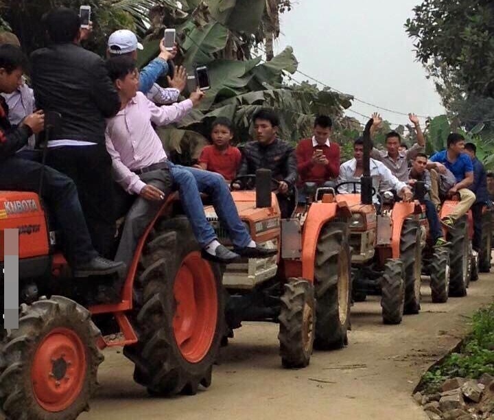 ruoc dau bang may cay tai Nghe An anh 2