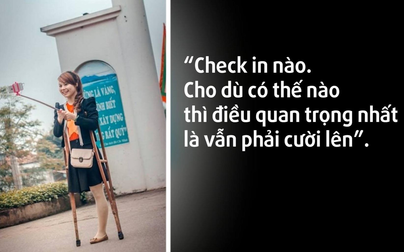 Nu cuoi rang ro cua nu sinh mat mot chan hinh anh