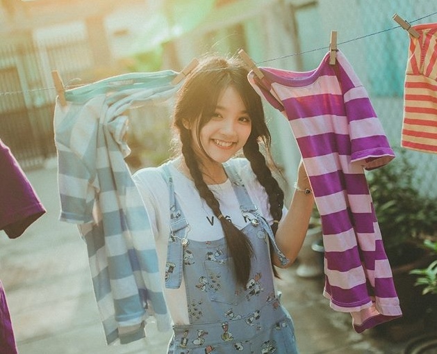 nu sinh co giong hat giong Miu Le anh 1