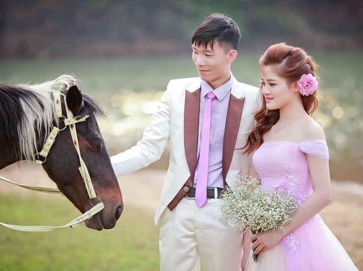 Dân mạng chia sẻ ảnh cưới  ảnh 2 Dan mang chia se anh cuoi anh 2