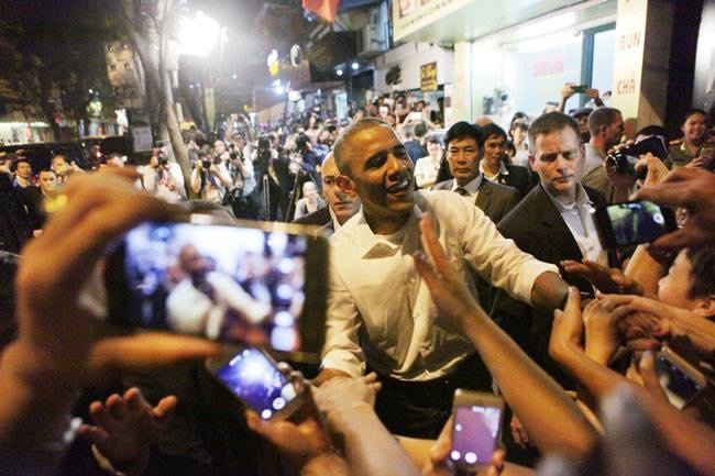 Tổng thống Obama ăn bún chả ảnh 4 Tong thong Obama an bun cha anh 4