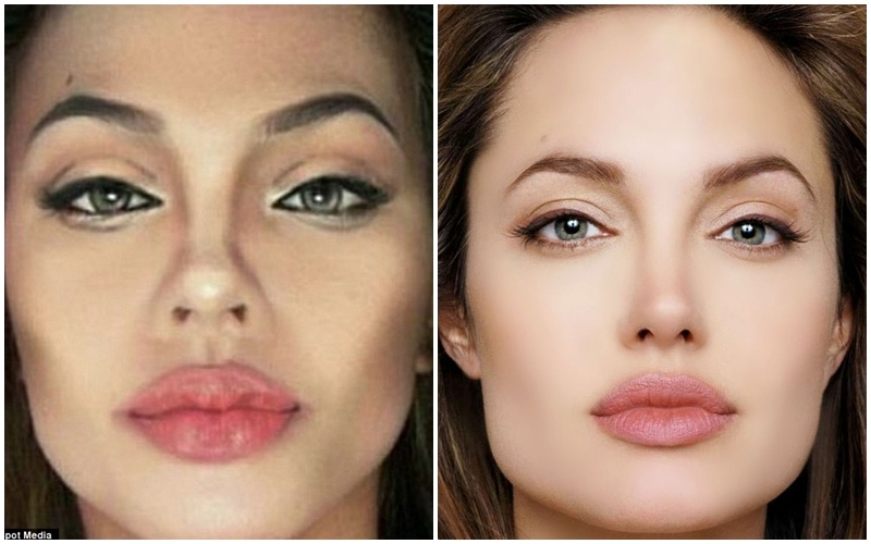 co gai hoa trang thanh sao Hollywood anh 1