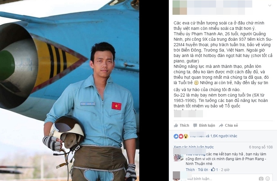 dân mạng truy tìm phi công 9X ảnh 1 dan mang truy tim phi cong 9X anh 1