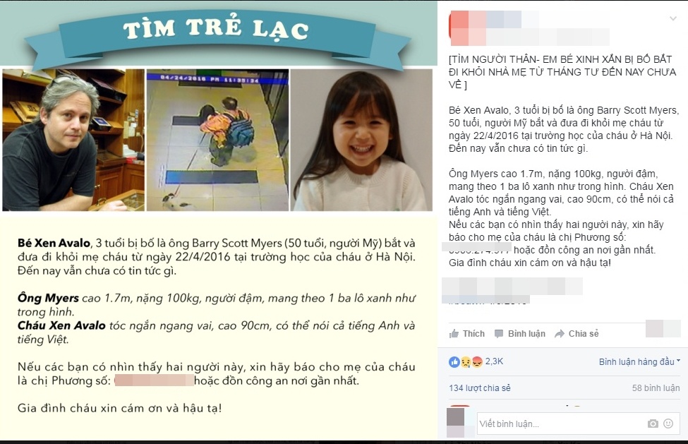 dan mang giup do tim chau be Xeny anh 1