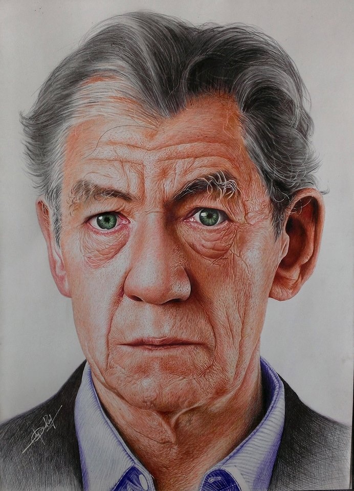 ve tranh song dong nhu that anh 7