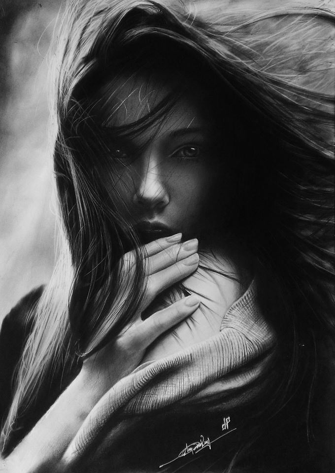 ve tranh song dong nhu that anh 3