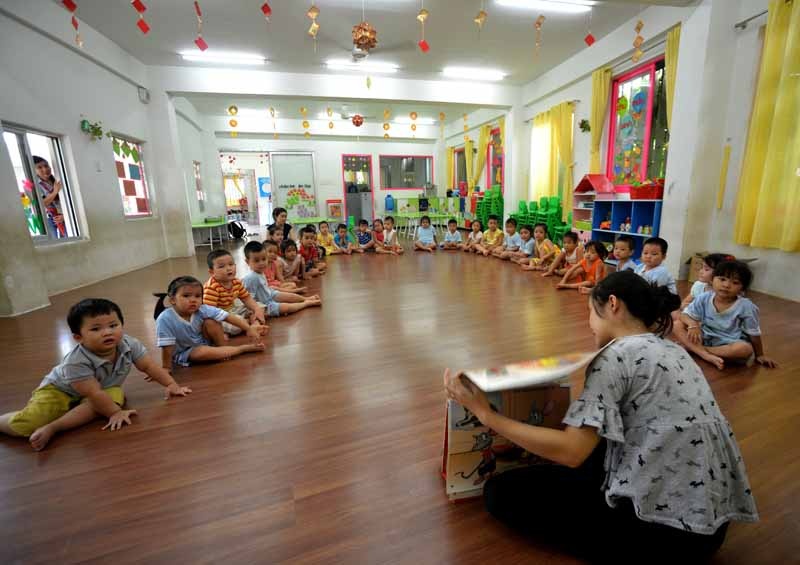 truong mam non quoc te anh 9