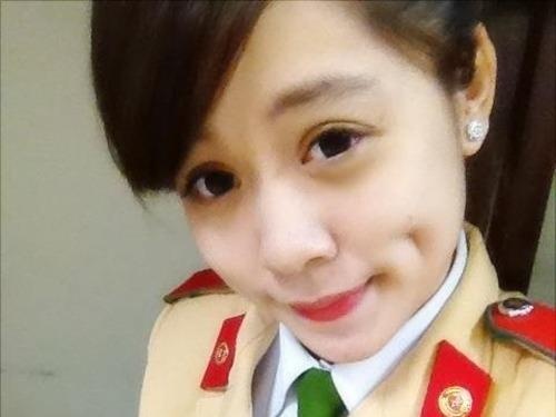 Nhung nu cong an, canh sat xinh dep bong dung noi tieng mang hinh anh