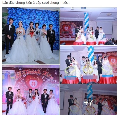 3 chi em cuoi chung mot ngay anh 1