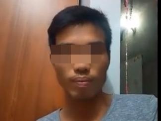 Nam thanh nien khuyen vo bo theo trai quay ve hinh anh