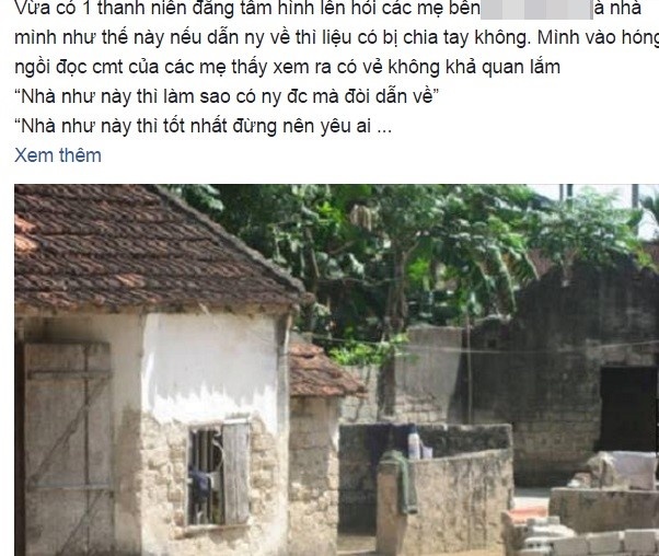 Không đưa người yêu về nhà vì nghèo ảnh 1 Khong dua nguoi yeu ve nha vi ngheo anh 1