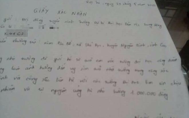 Bo GD&DT len tieng ve do dai hoc phai nop mot trieu dong hinh anh