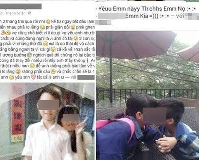 Hoc sinh lop 8 quy goi to tinh tai truong anh 2