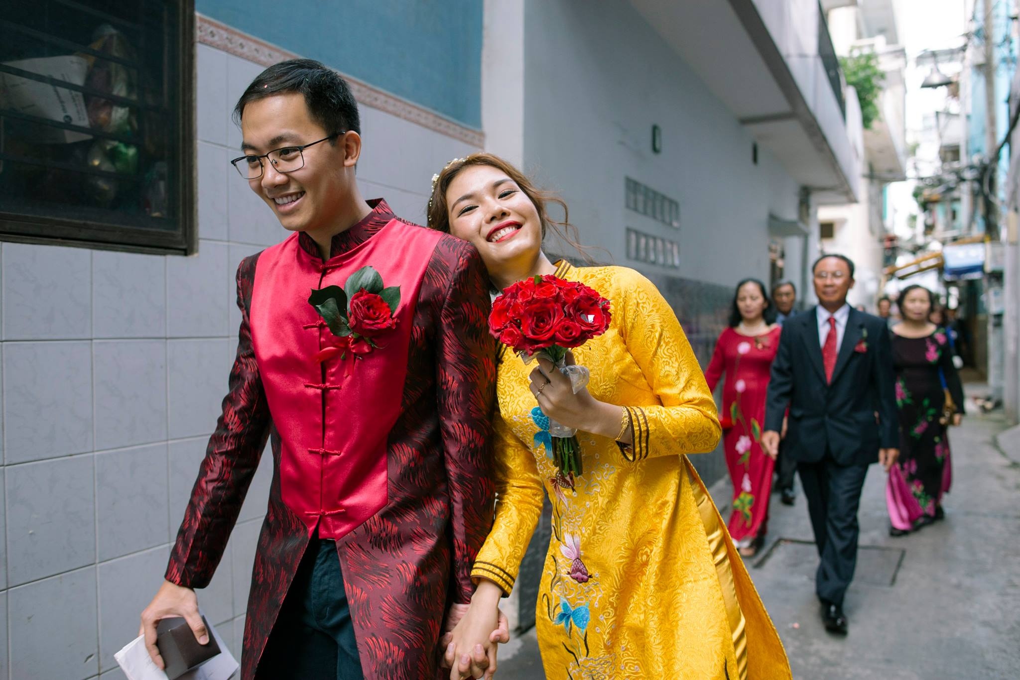 clip đón dâu độc đáo tại Sài Gòn ảnh 1 clip don dau doc dao tai Sai Gon anh 1