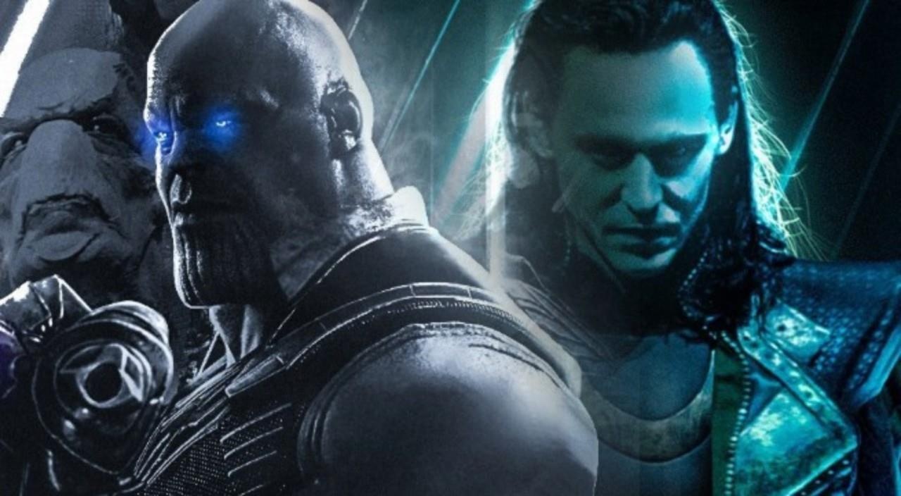 Thanos,  Loki,  Captain Marvel anh 1