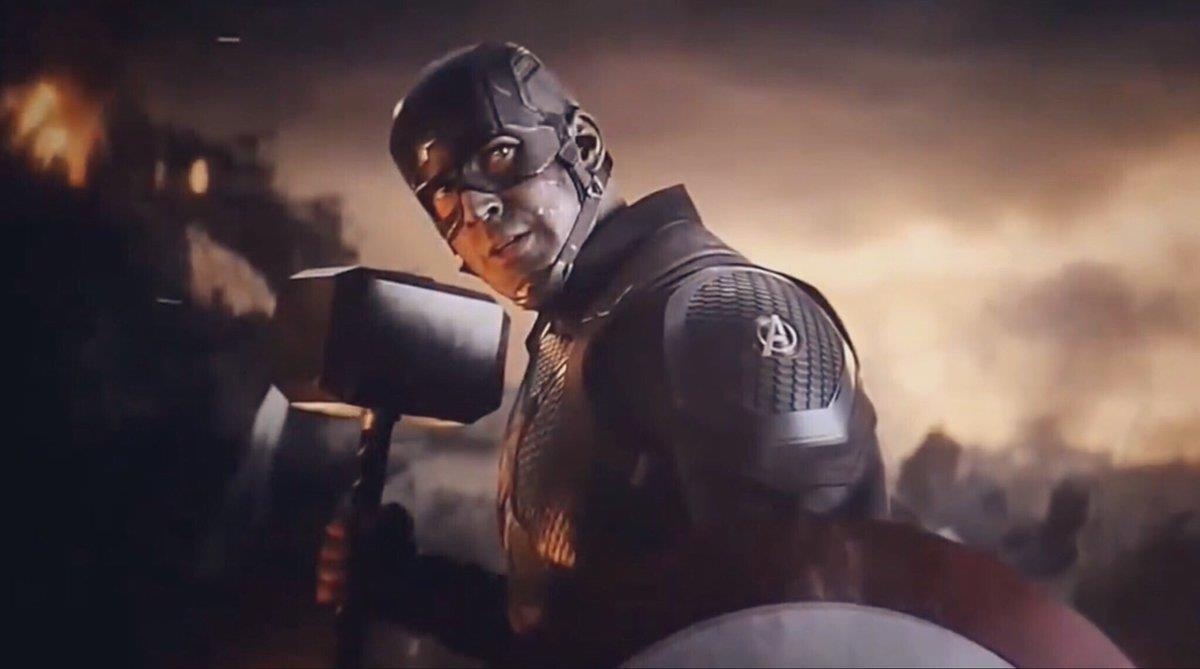 Vi sao Captain America nhac duoc bua than cua Thor trong 'Endgame'? hinh anh