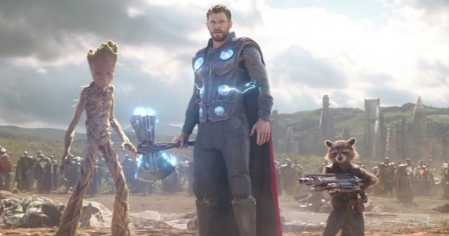 Iron Man,  Spider Man,  Thor,  Loki,  Black Widow,  MCU anh 5