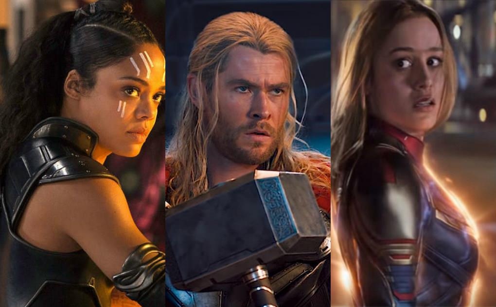 Nen co phim ve tinh tay ba giua Thor - Captain Marvel - Valkyrie? hinh anh