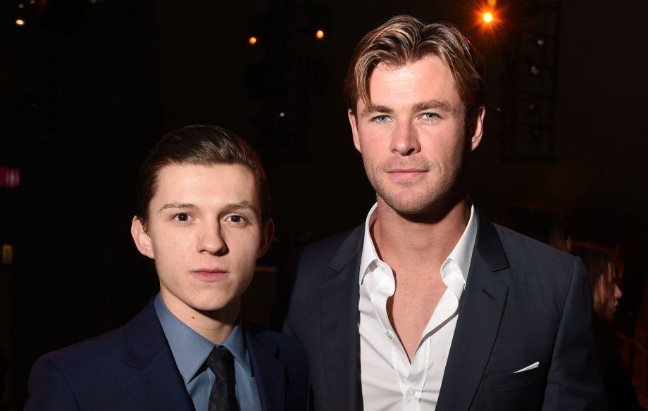 Chris Hemsworth,  Tom Holland,  Thần Sấm,  MCU ảnh 2 Chris Hemsworth,  Tom Holland,  Than Sam,  MCU anh 2