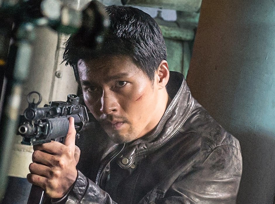 Hyun Bin va bieu cam an tuong khi do sung tren man anh hinh anh