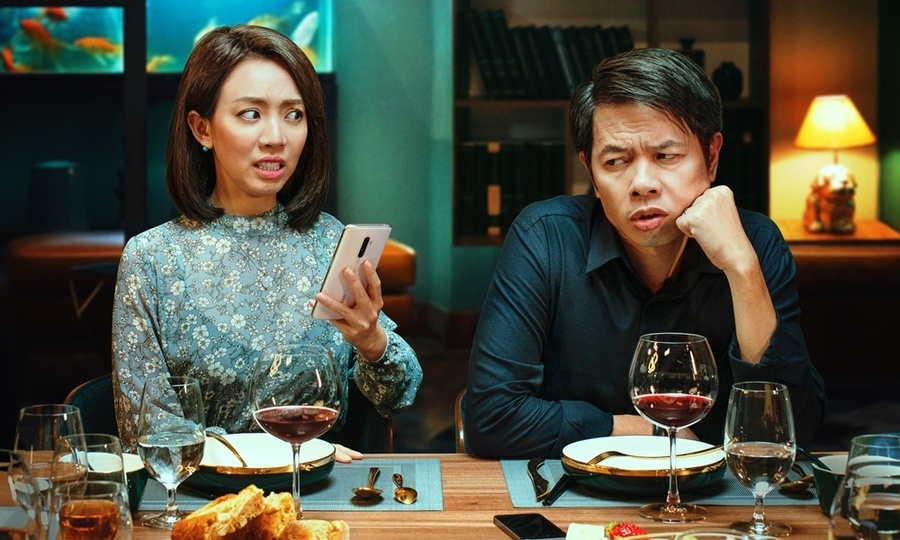 Tiec trang mau,  Thu Trang,  Yum Jung Ah anh 3