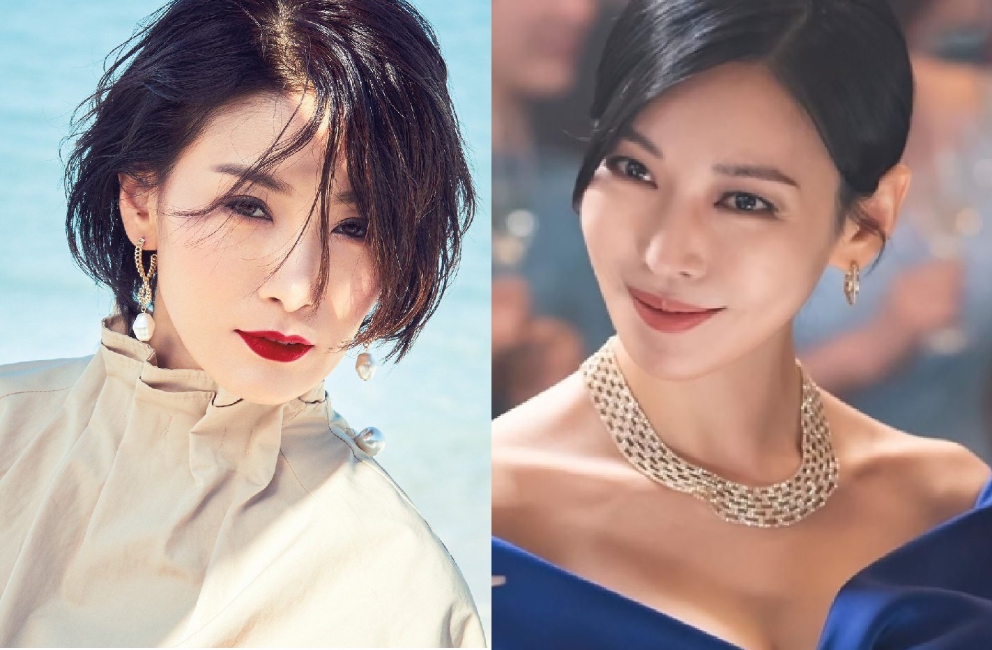 Hai nguoi dep mang guong mat ac kinh dien cua man anh hinh anh