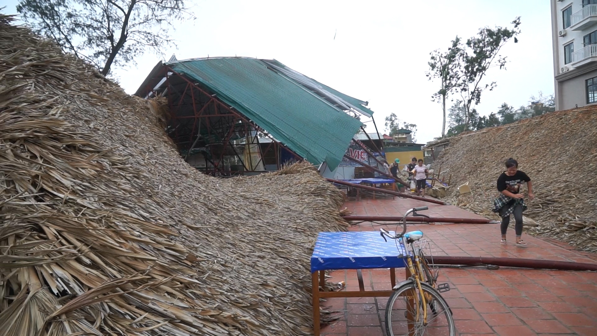 Nha hang ven bien do sap vi gio bao hinh anh