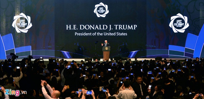 Video Tong thong Trump noi ve Hai Ba Trung va tinh than dan toc hinh anh