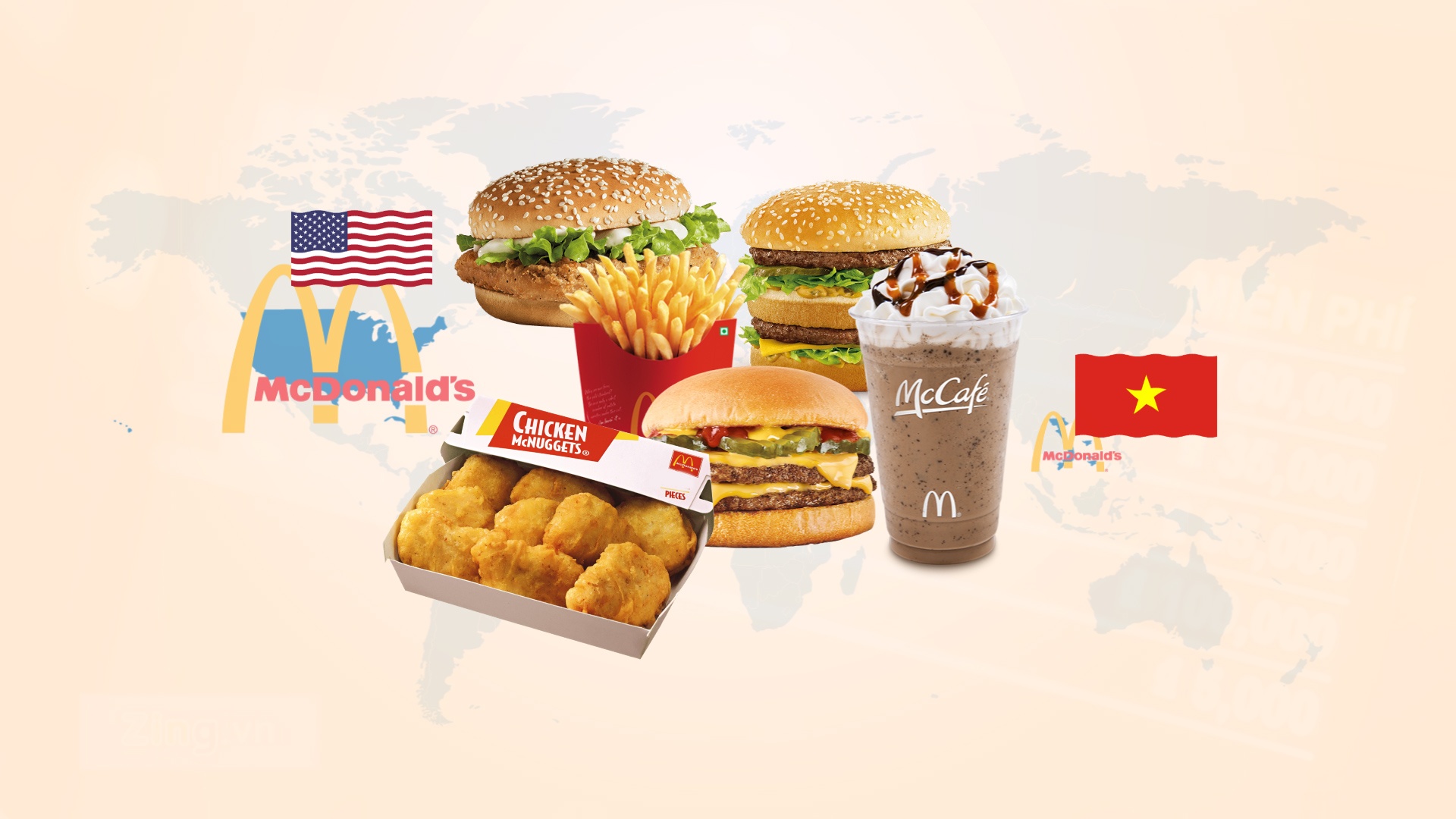 McDonald's ban o Viet Nam co re hon My? hinh anh